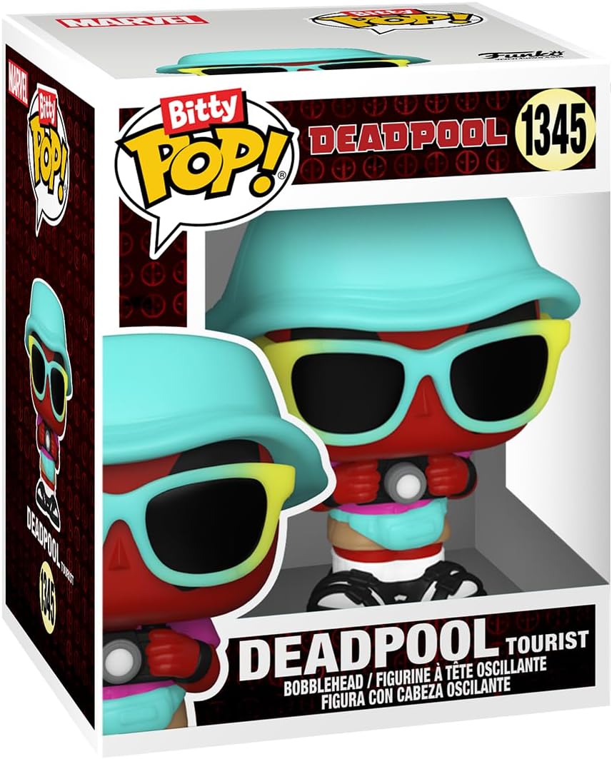Funko POP! Bitty 4 pack Deadpool - Bathtime & Mystery Mini Figure - Multicolor Collectable