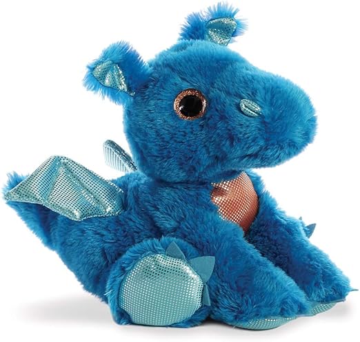 Aurora, 60859, Sparkle Tales, Flash Dragon, 12In, Soft Toy, Blue