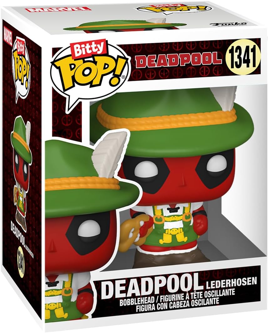 Funko POP! Bitty 4 pack Deadpool - Bathtime & Mystery Mini Figure - Multicolor Collectable