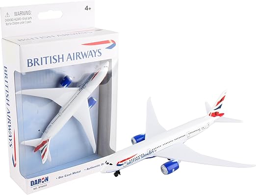 Daron RT6005A British Airways/B787 Plastic Model