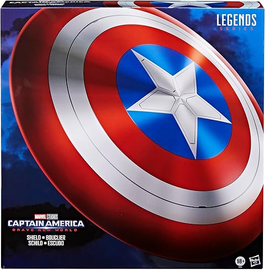 Marvel Legends Series Captain America Shield Adult Roleplay Item