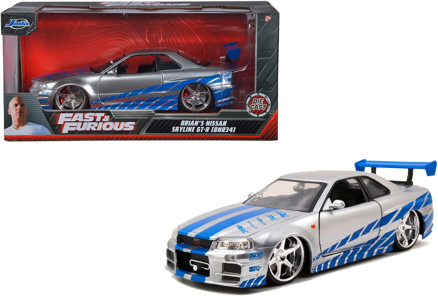 1:24 2F2F Brian's Nissan Skyline GT-R (R35) - JA97158