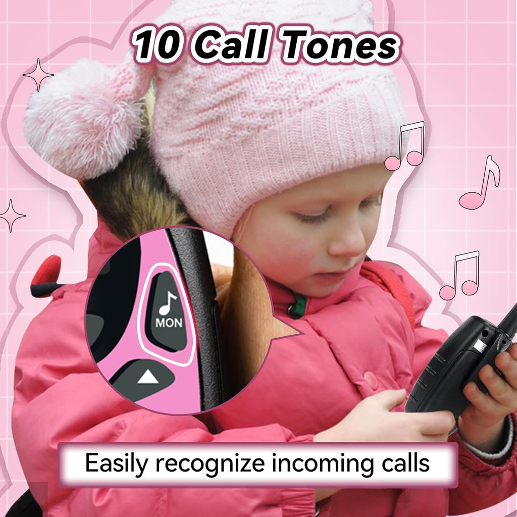 RT628 Walkie Talkies for Kids, Long Range Walkie Talkies with Adjustable Volume, VOX, Keylock, Kids Toy for Family, Camping, Garden, Outdoor, Park, Gifts for 5-12 Years Old