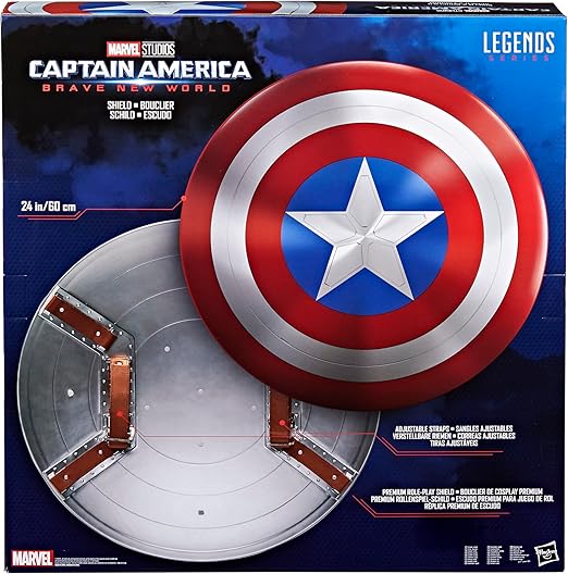 Marvel Legends Series Captain America Shield Adult Roleplay Item