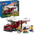 City Holiday Adventure Camper Van Toy - Creative Building Toys for 6+ Year Old Boys & Girls - Includes 3 Minifigures & Accessories - Gift Ideas for Birthdays & Holidays - 60454