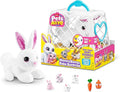Easter Mommy Bunny & Baby Surprise, Electronic Robotic Rabbit Plush with Babies, Easter Toy Gift for Kids