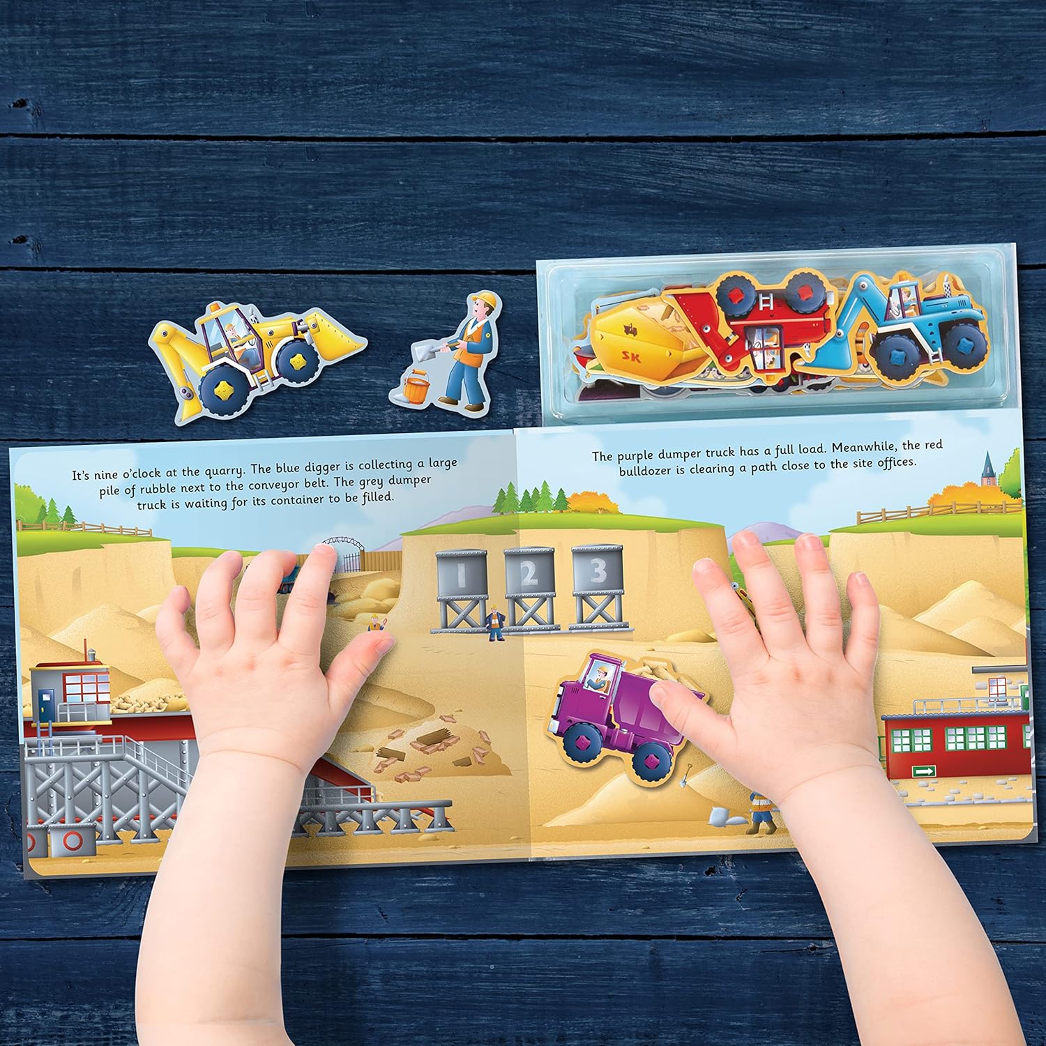 Magnetic Let's Play Diggers (Magnetic Play & Learn)
