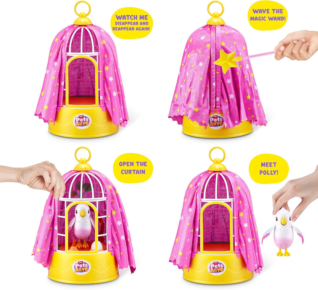 Polly the Magic Bird by ZURU, Robotic Toy Pet Bird