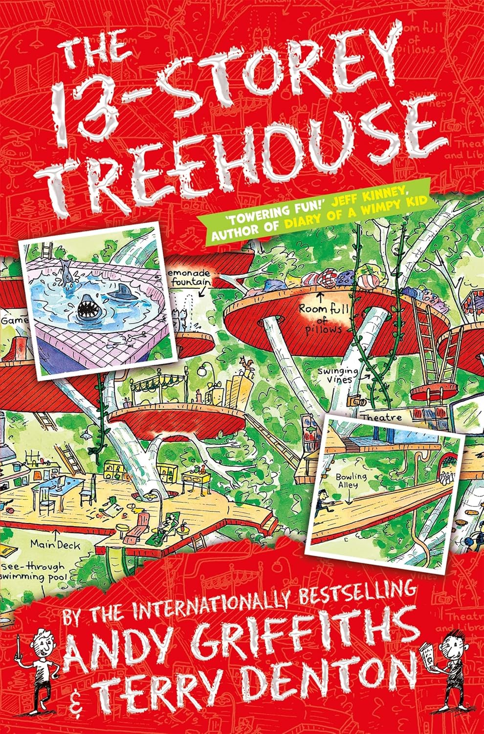 The 13-Storey Treehouse: The laugh-out-loud adventure, full of comic book style illustrations (The Treehouse 1)