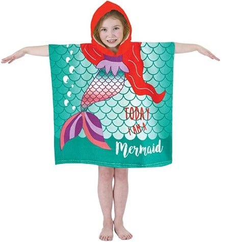 KIDS HOODED BEACH TOWEL