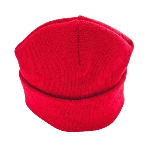 KNITTED SKI HAT – RED